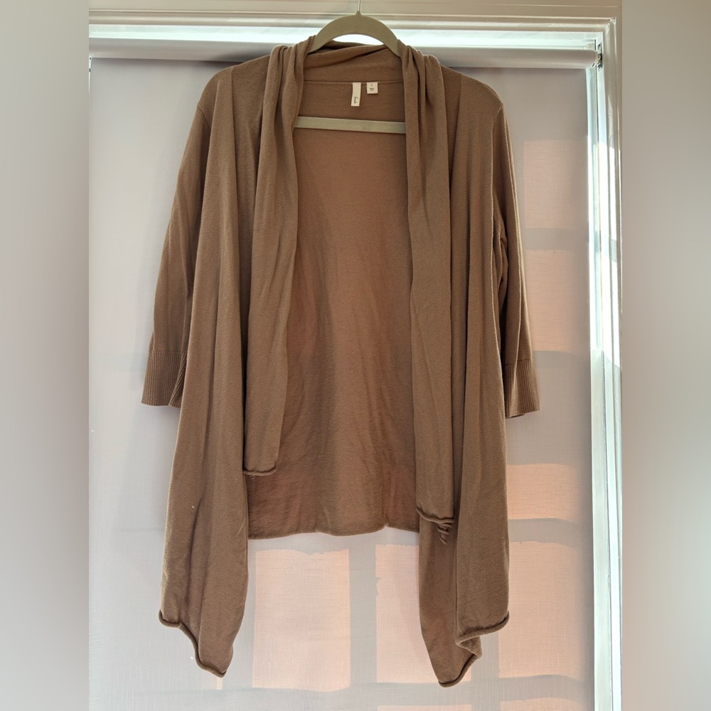 Frenchi Warm Tan Knit Cardigan